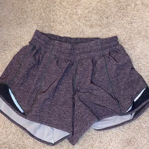 Grey lululemon shorts